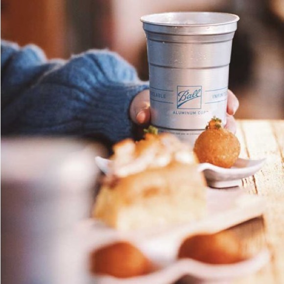 NEW 12 cups Ball ALUMINUM CUPS • 16 OZ • Lightweight + Sturdy • Recyclable - Picture 9 of 14